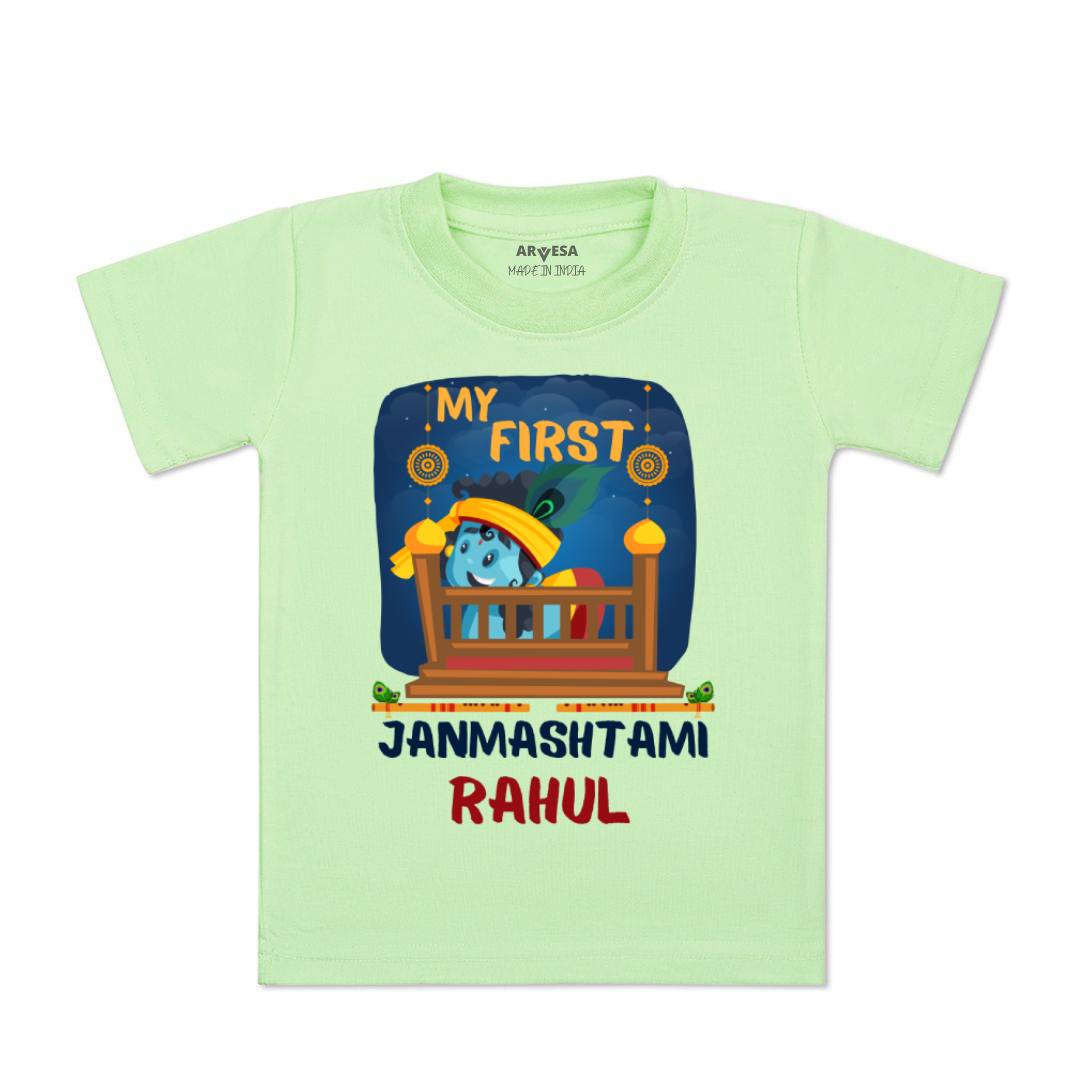 Arvesa My First Janmashtami Baby Boy & Girl Dress