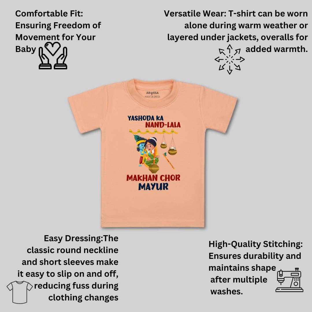 Arvesa My First Janmashtami Baby Boy & Girl Dress