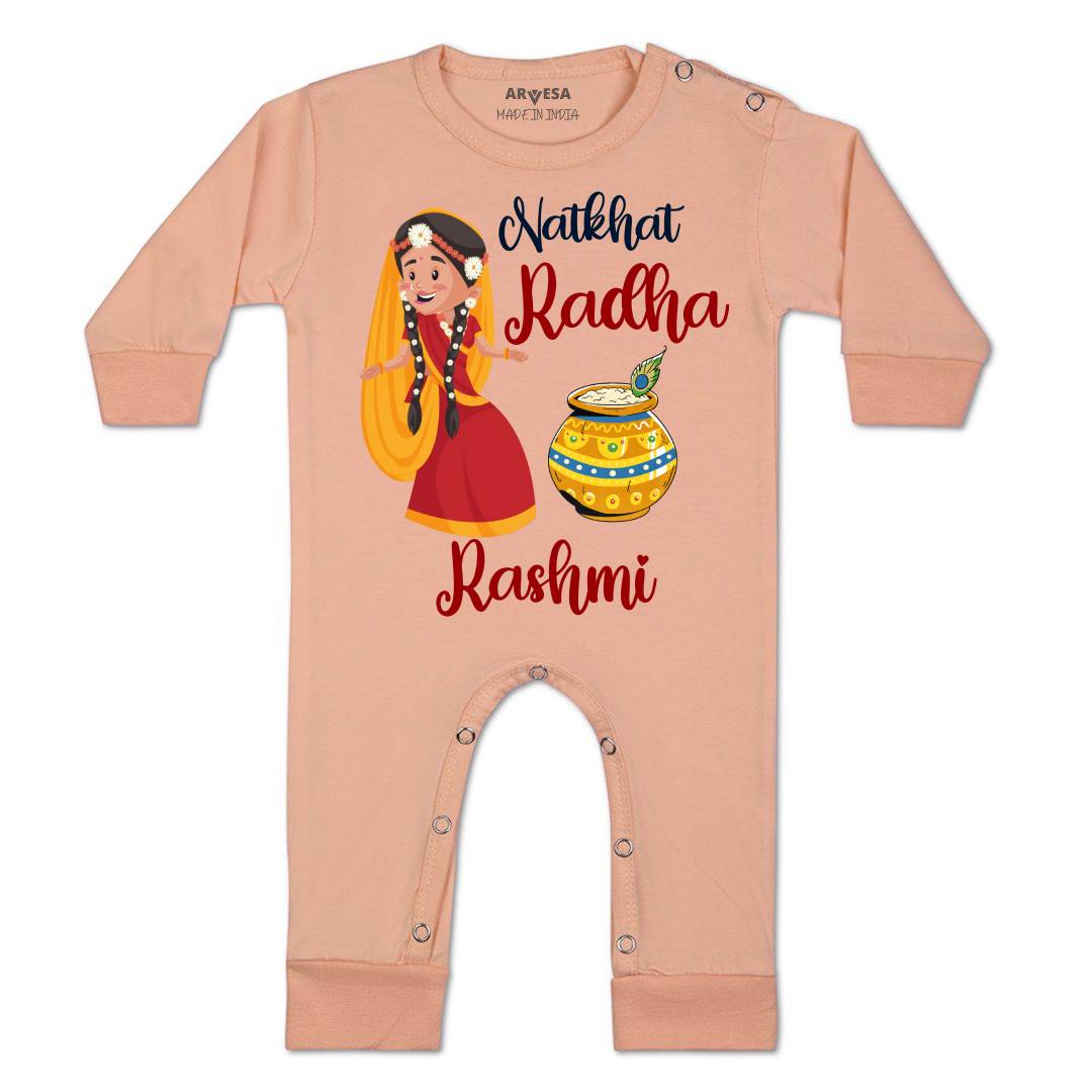 Arvesa My First Janmashtami Baby Boy & Girl Dress