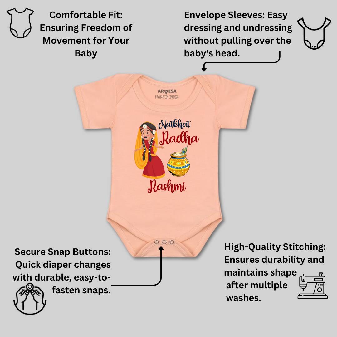 Arvesa My First Janmashtami Baby Boy & Girl Dress