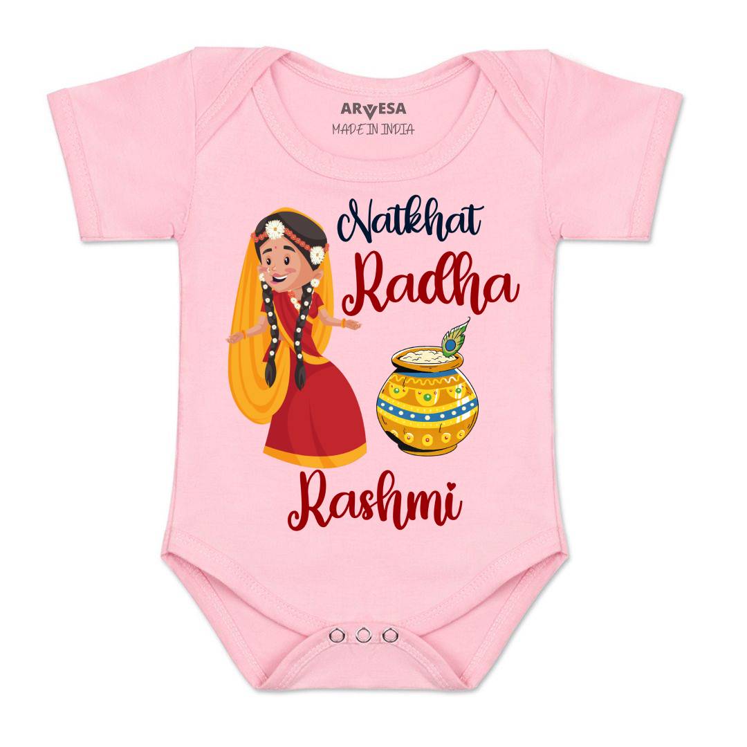 Arvesa My First Janmashtami Baby Boy & Girl Dress