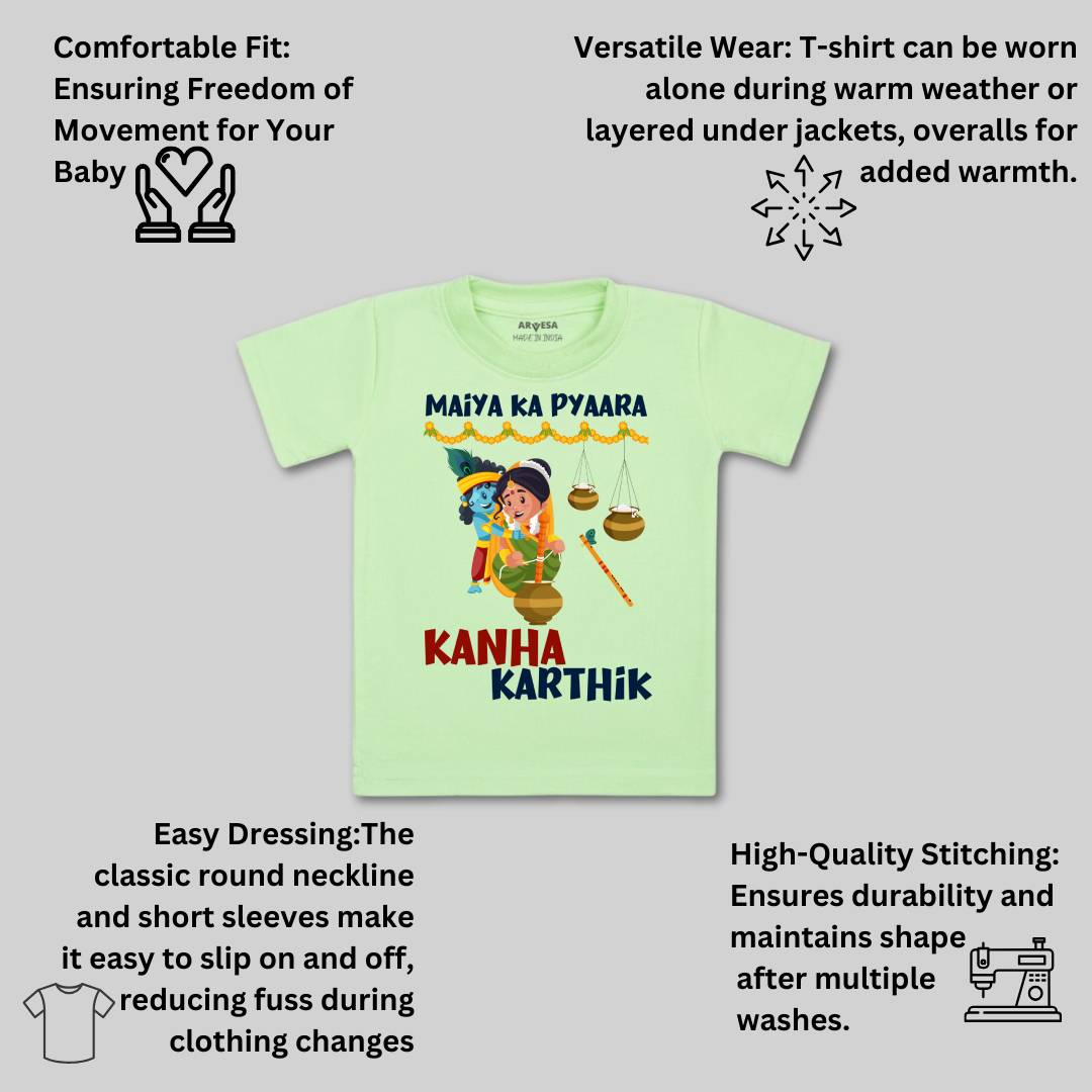 Arvesa My First Janmashtami Baby Boy & Girl Dress