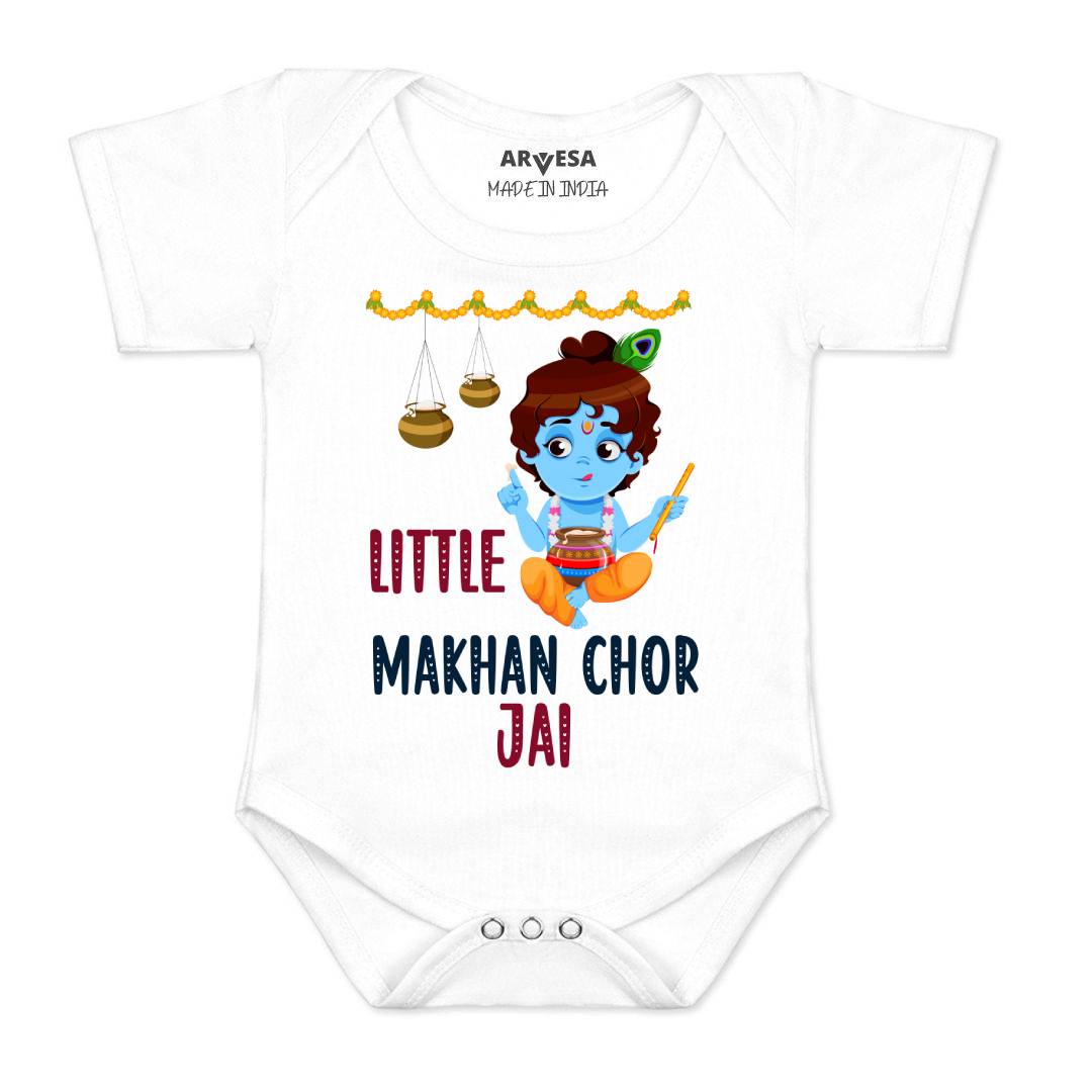 Arvesa My First Janmashtami Baby Boy & Girl Dress