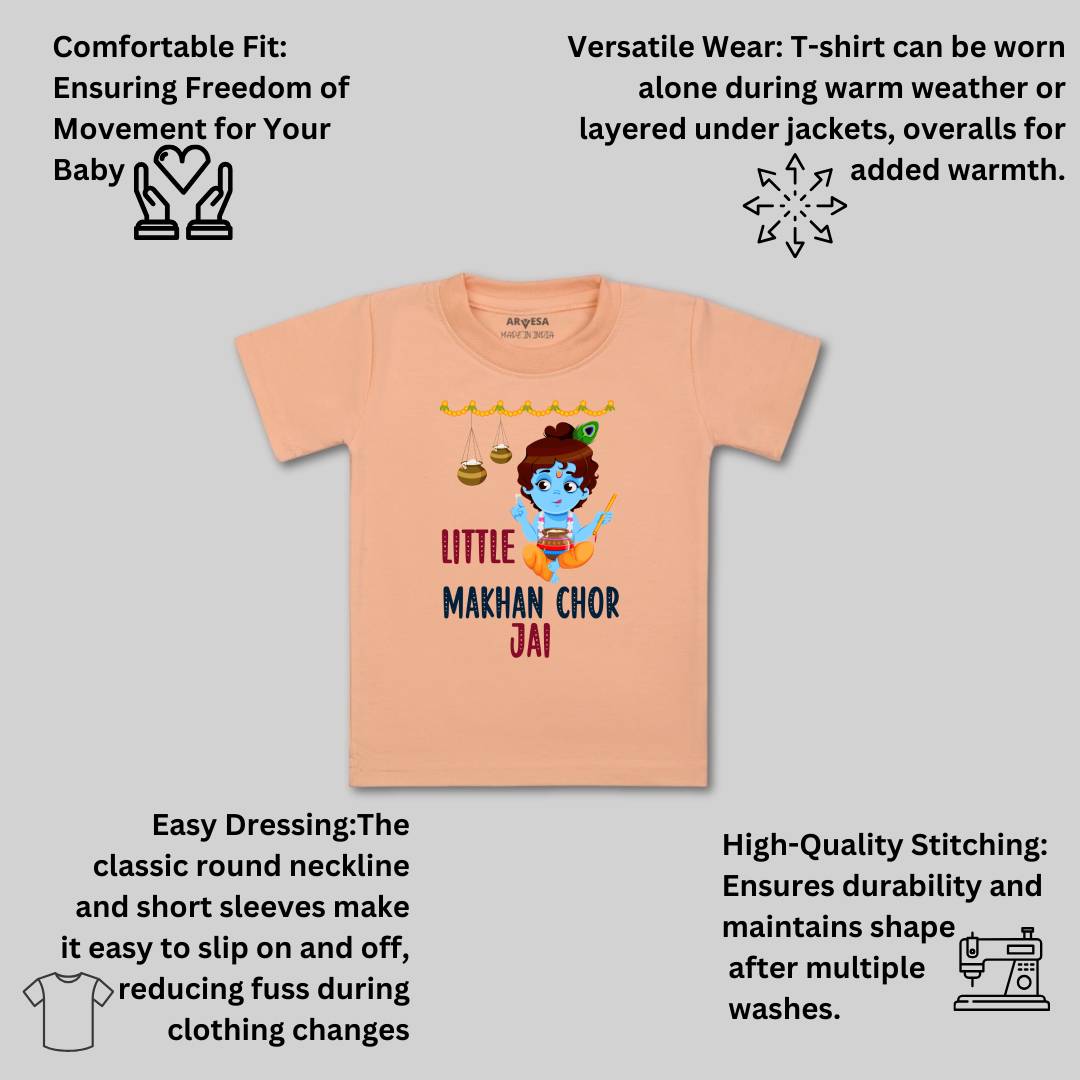 Arvesa My First Janmashtami Baby Boy & Girl Dress