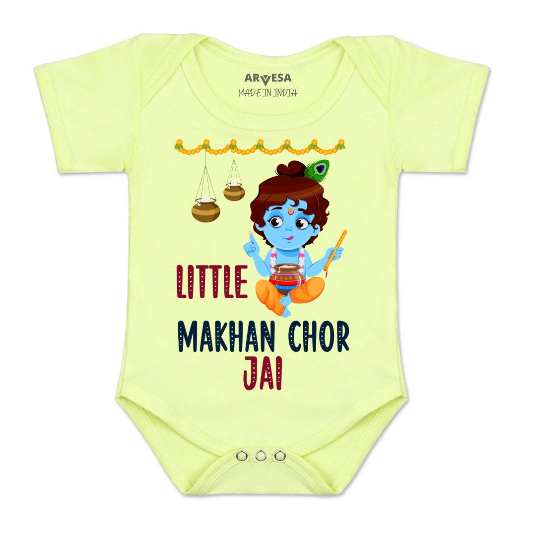 Arvesa My First Janmashtami Baby Boy & Girl Dress