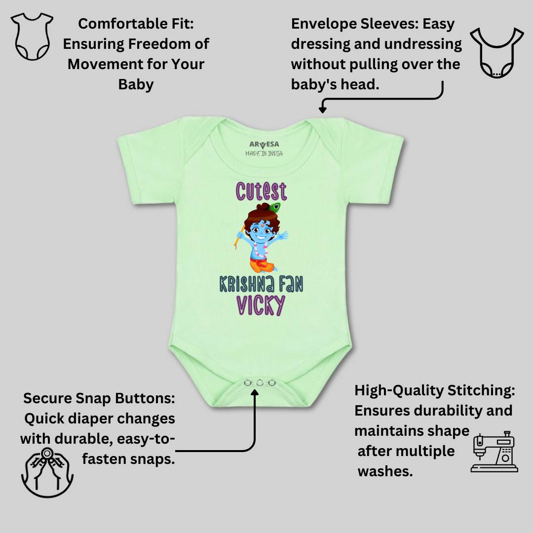 Arvesa My First Janmashtami Baby Boy & Girl Dress