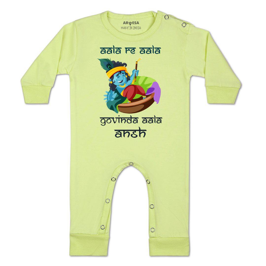 Arvesa My First Janmashtami Baby Boy & Girl Dress