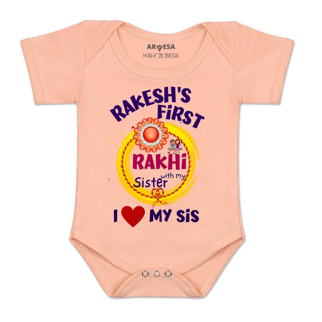 Arvesa My First Rakhi Baby Boy & Girl Dress