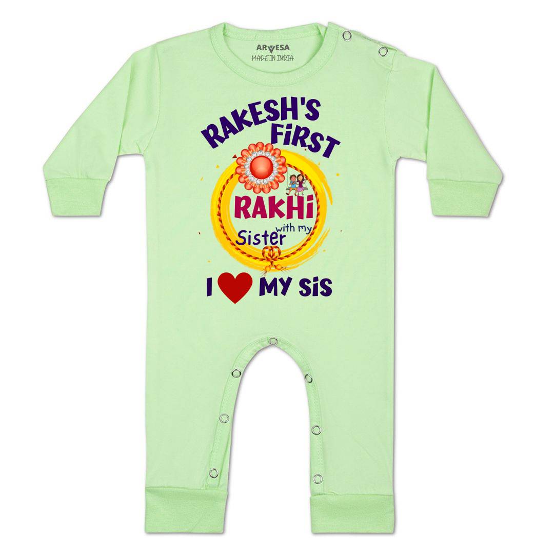 Arvesa My First Rakhi Baby Boy & Girl Dress