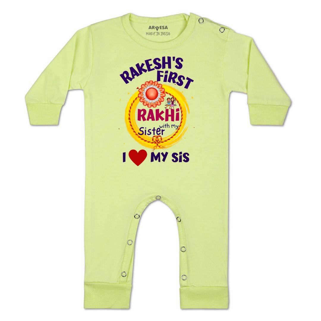 Arvesa My First Rakhi Baby Boy & Girl Dress