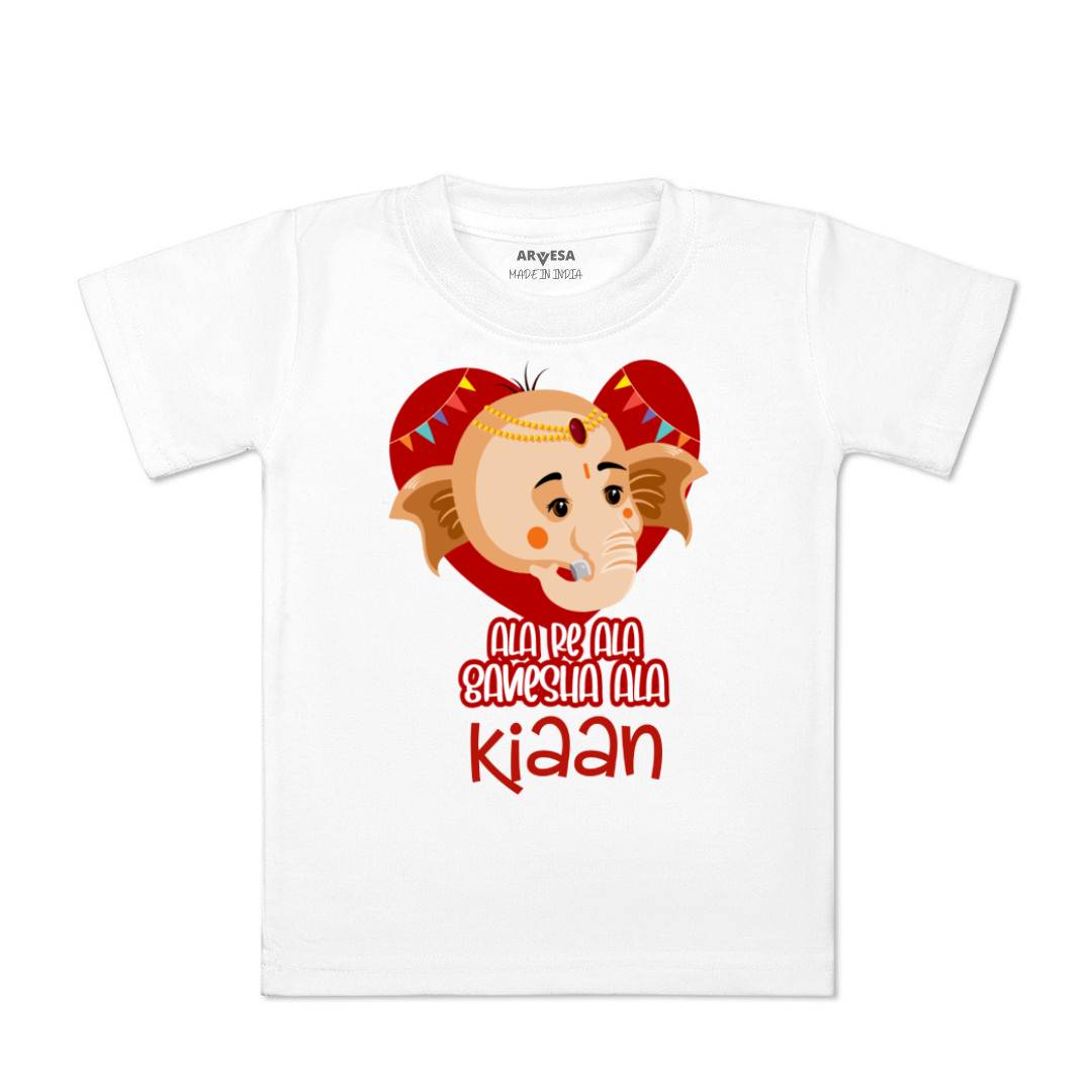 Arvesa My First Ganesh Chaturthi Baby Boy & Girl Dress