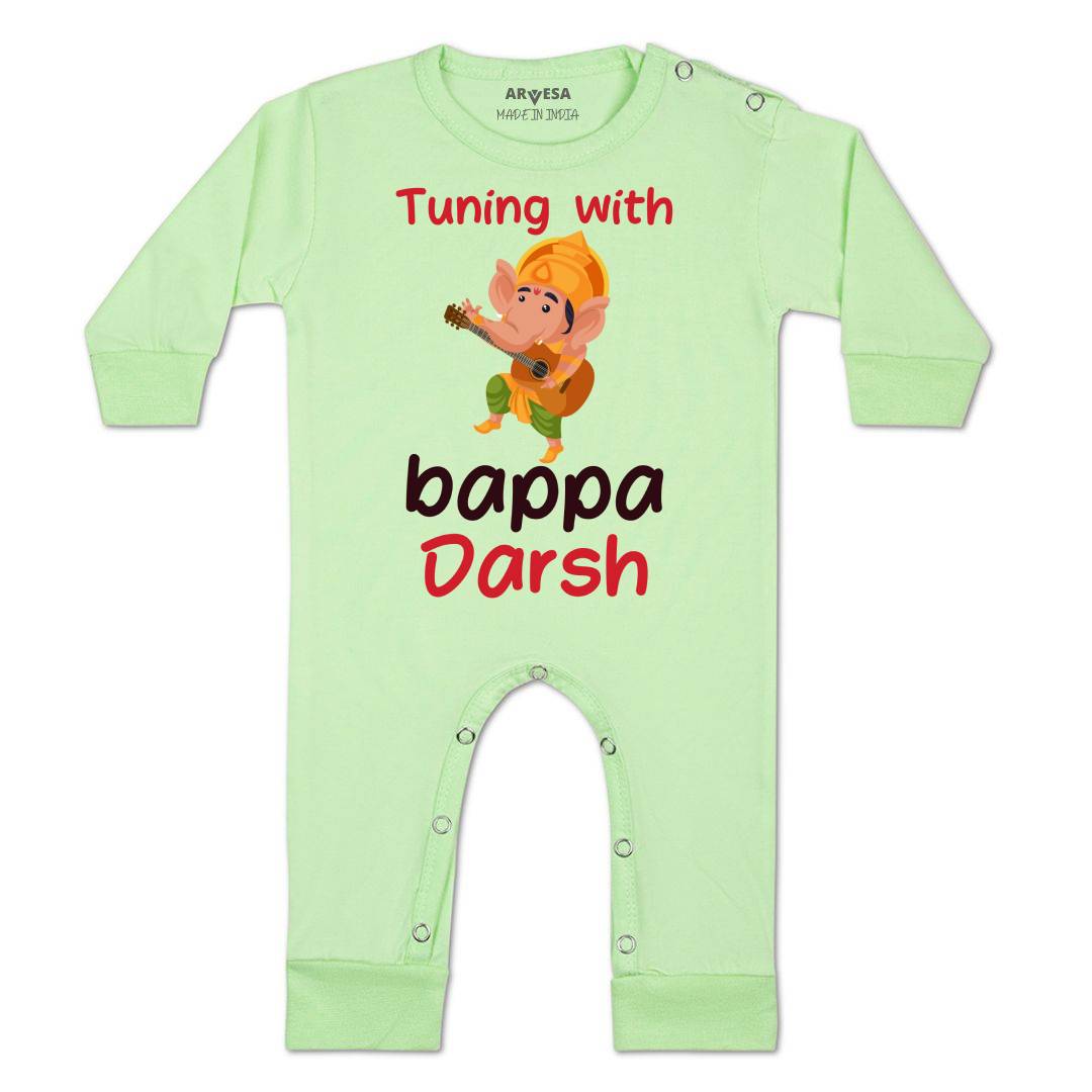 Arvesa My First Ganesh Chaturthi Baby Boy & Girl Dress