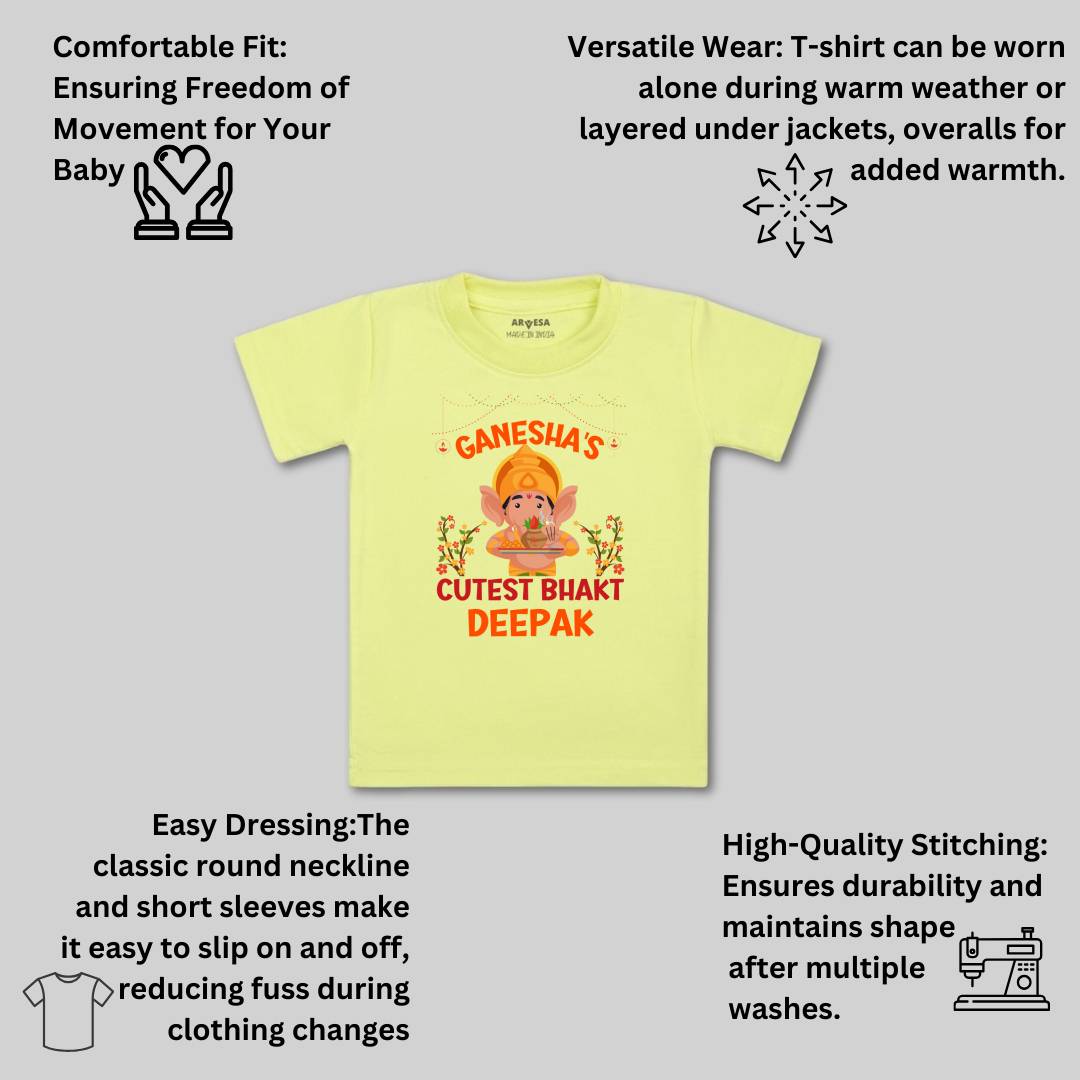 Arvesa My First Ganesh Chaturthi Baby Boy & Girl Dress