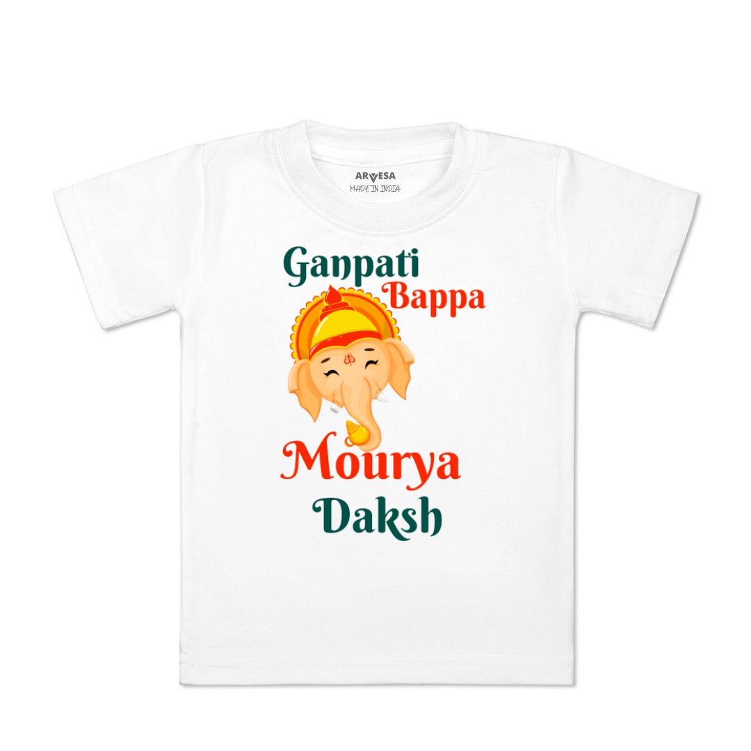 Arvesa My First Ganesh Chaturthi Baby Boy & Girl Dress
