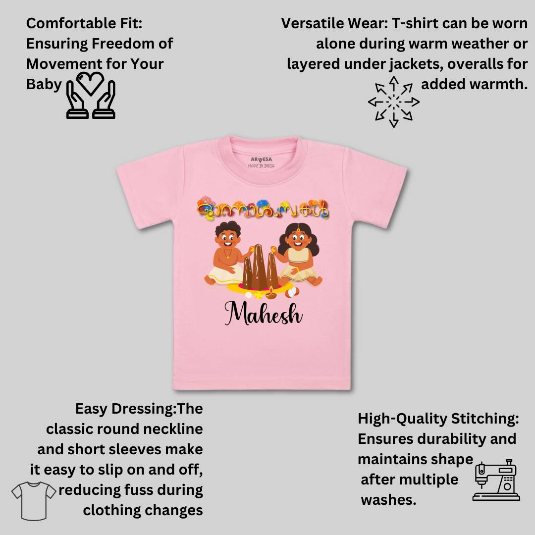 Arvesa My First Onam Baby Boy & Girl Dress