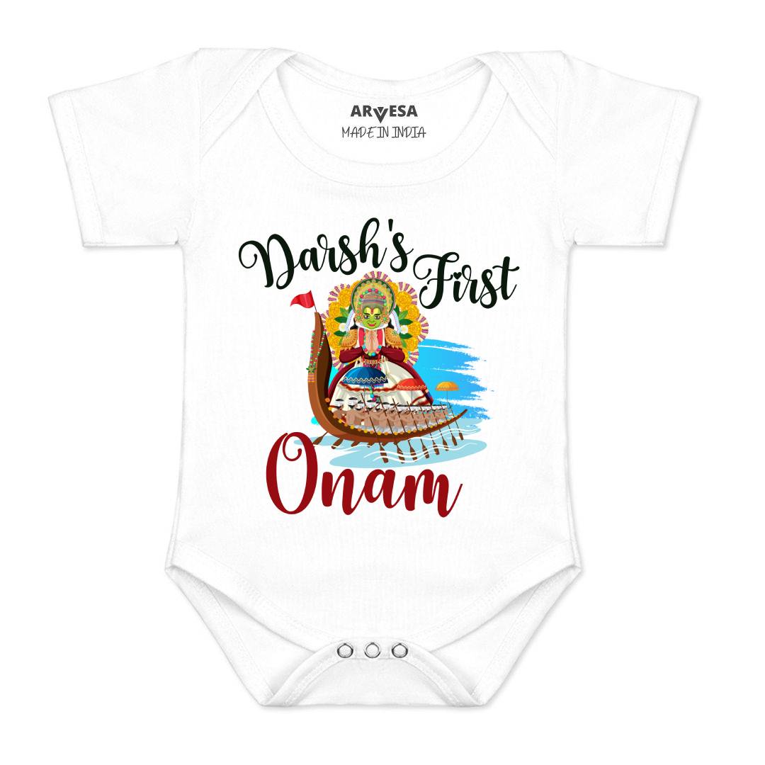 Arvesa My First Onam Baby Boy & Girl Dress