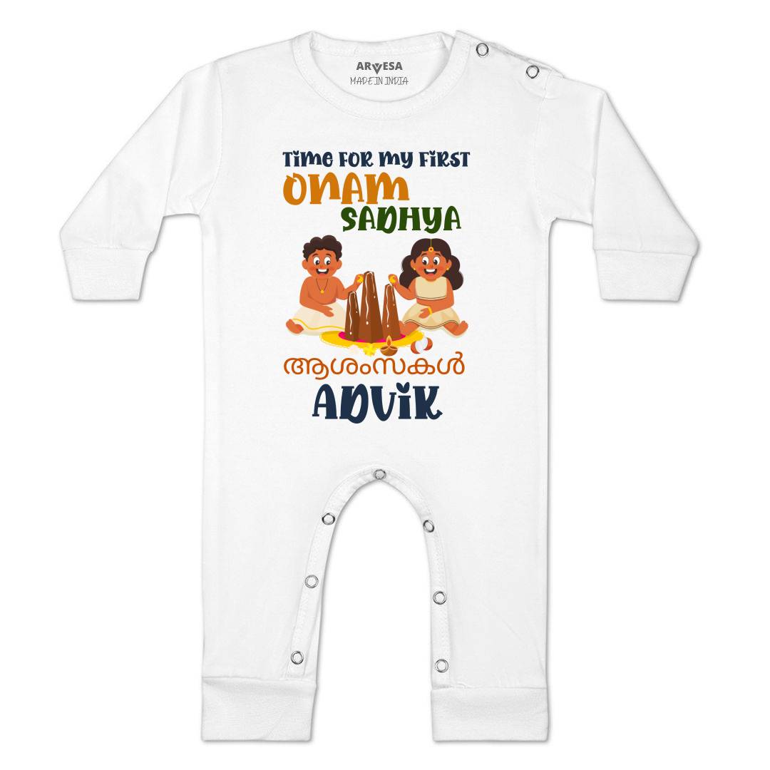 Arvesa My First Onam Baby Boy & Girl Dress