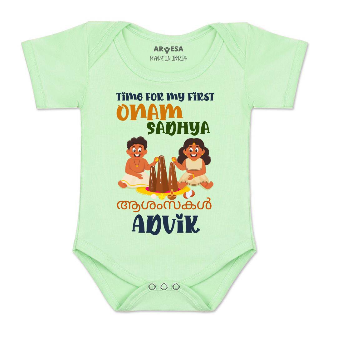 Arvesa My First Onam Baby Boy & Girl Dress