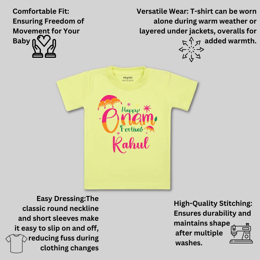 Arvesa My First Onam Baby Boy & Girl Dress