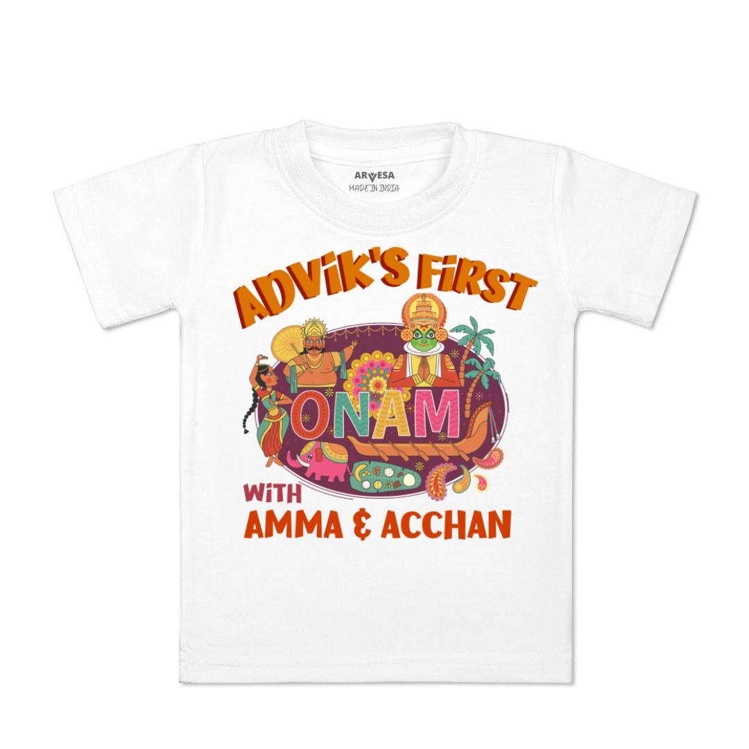 Arvesa My First Onam Baby Boy & Girl Dress