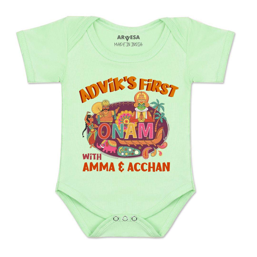 Arvesa My First Onam Baby Boy & Girl Dress