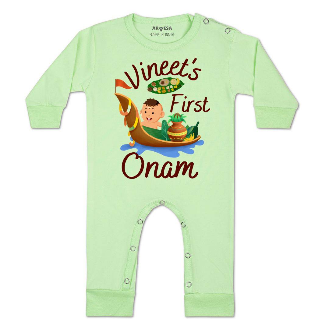 Arvesa My First Onam Baby Boy & Girl Dress