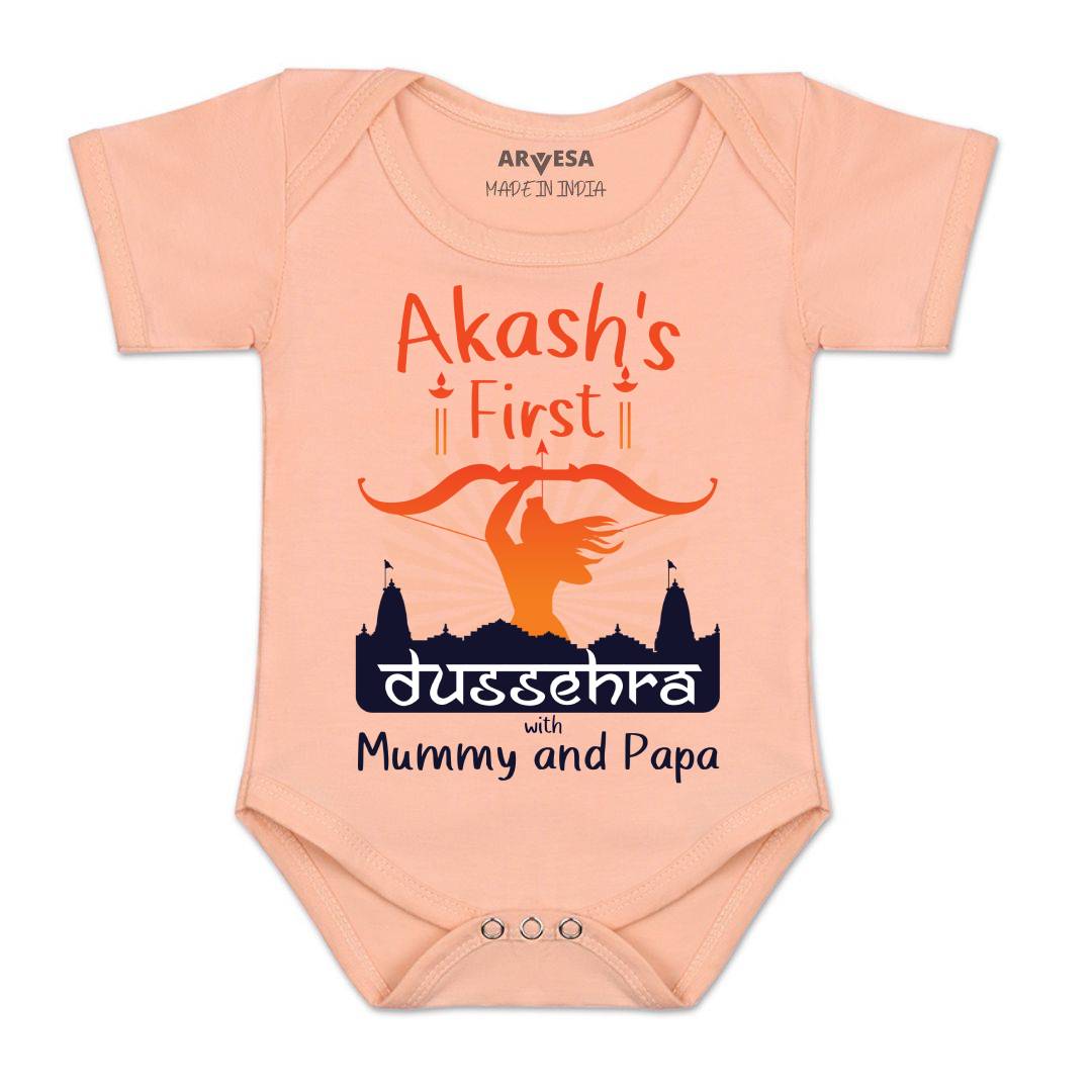 Arvesa My First Dussehra Baby Boy & Girl Dress