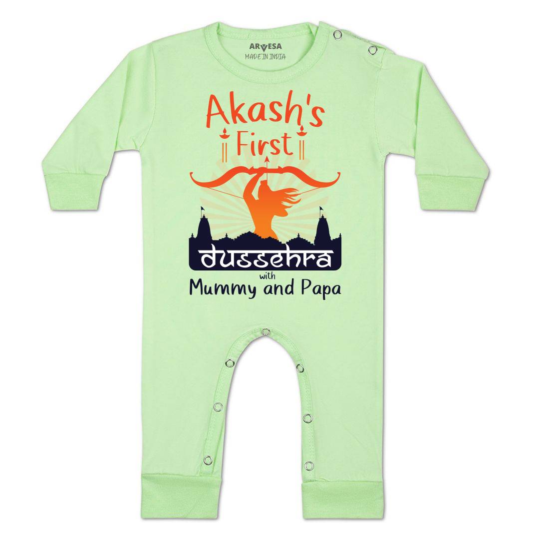 Arvesa My First Dussehra Baby Boy & Girl Dress