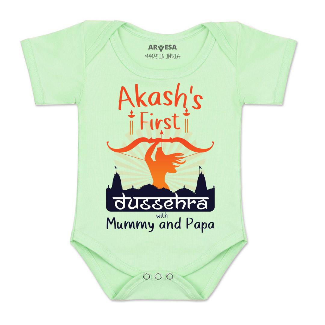 Arvesa My First Dussehra Baby Boy & Girl Dress