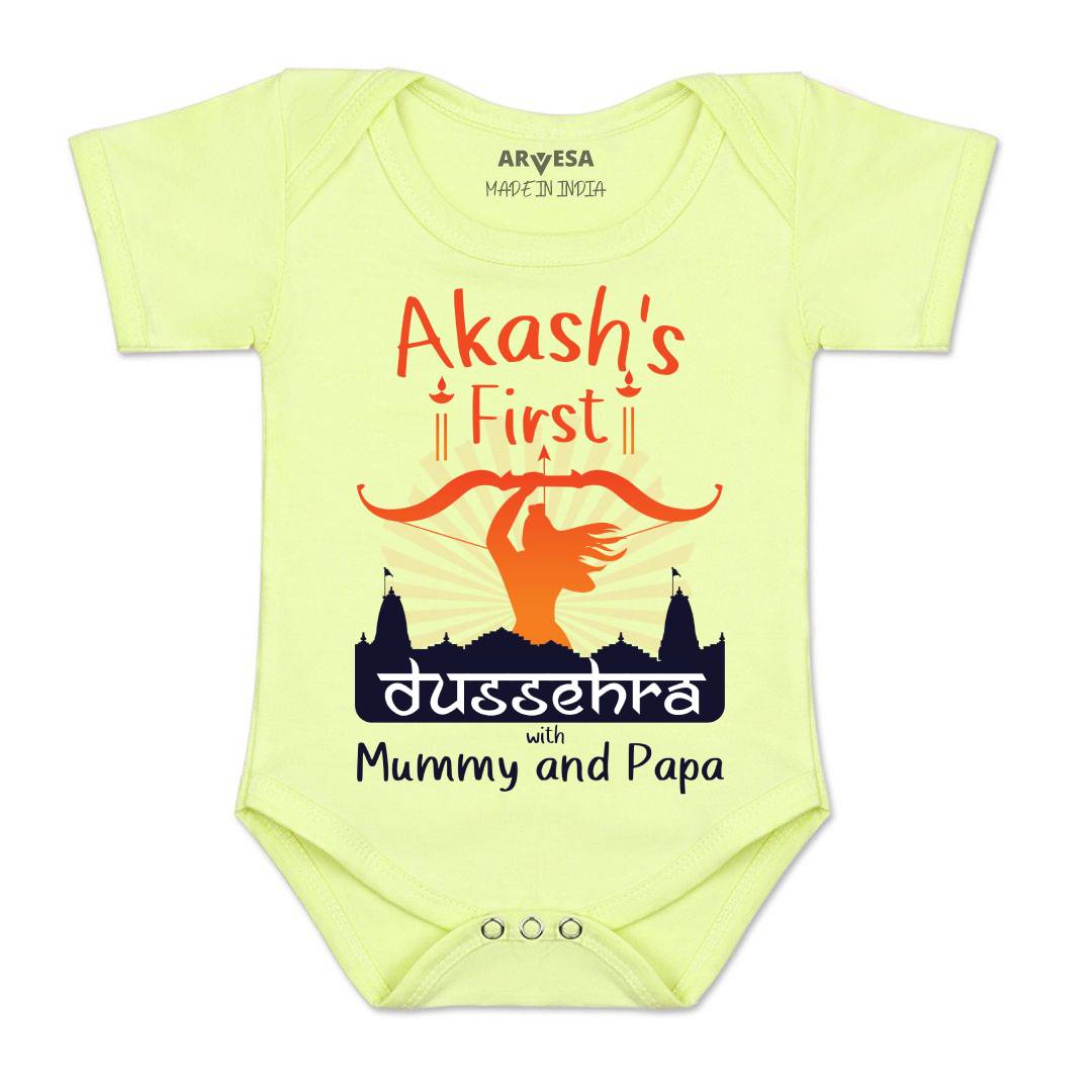 Arvesa My First Dussehra Baby Boy & Girl Dress