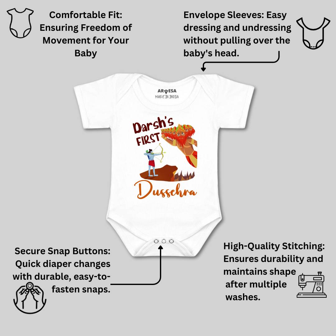 Arvesa My First Dussehra Baby Boy & Girl Dress