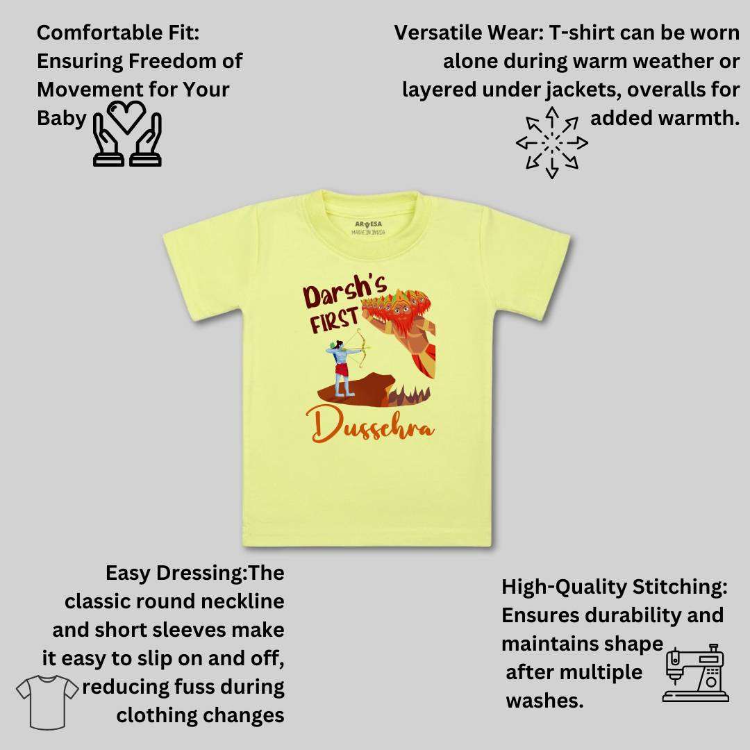 Arvesa My First Dussehra Baby Boy & Girl Dress