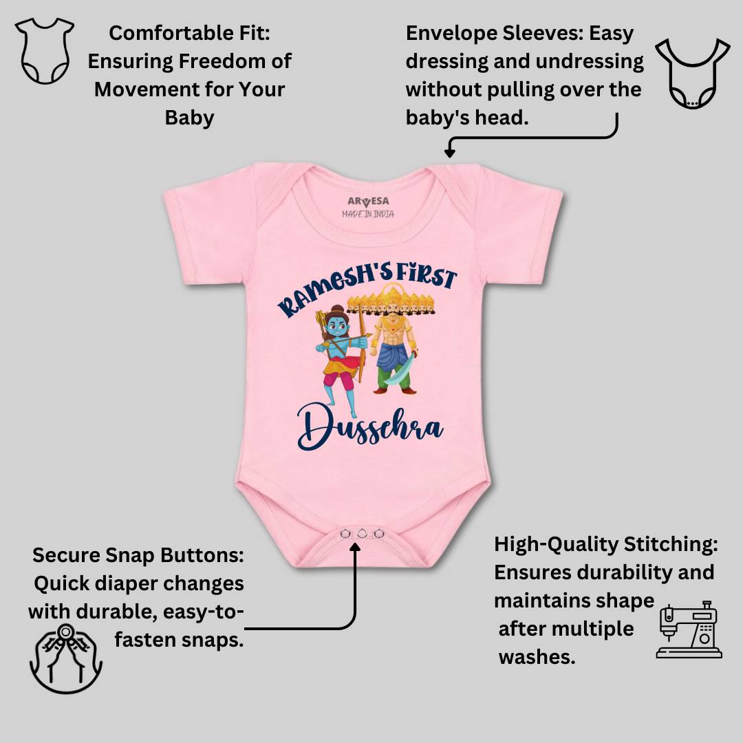 Arvesa My First Dussehra Baby Boy & Girl Dress