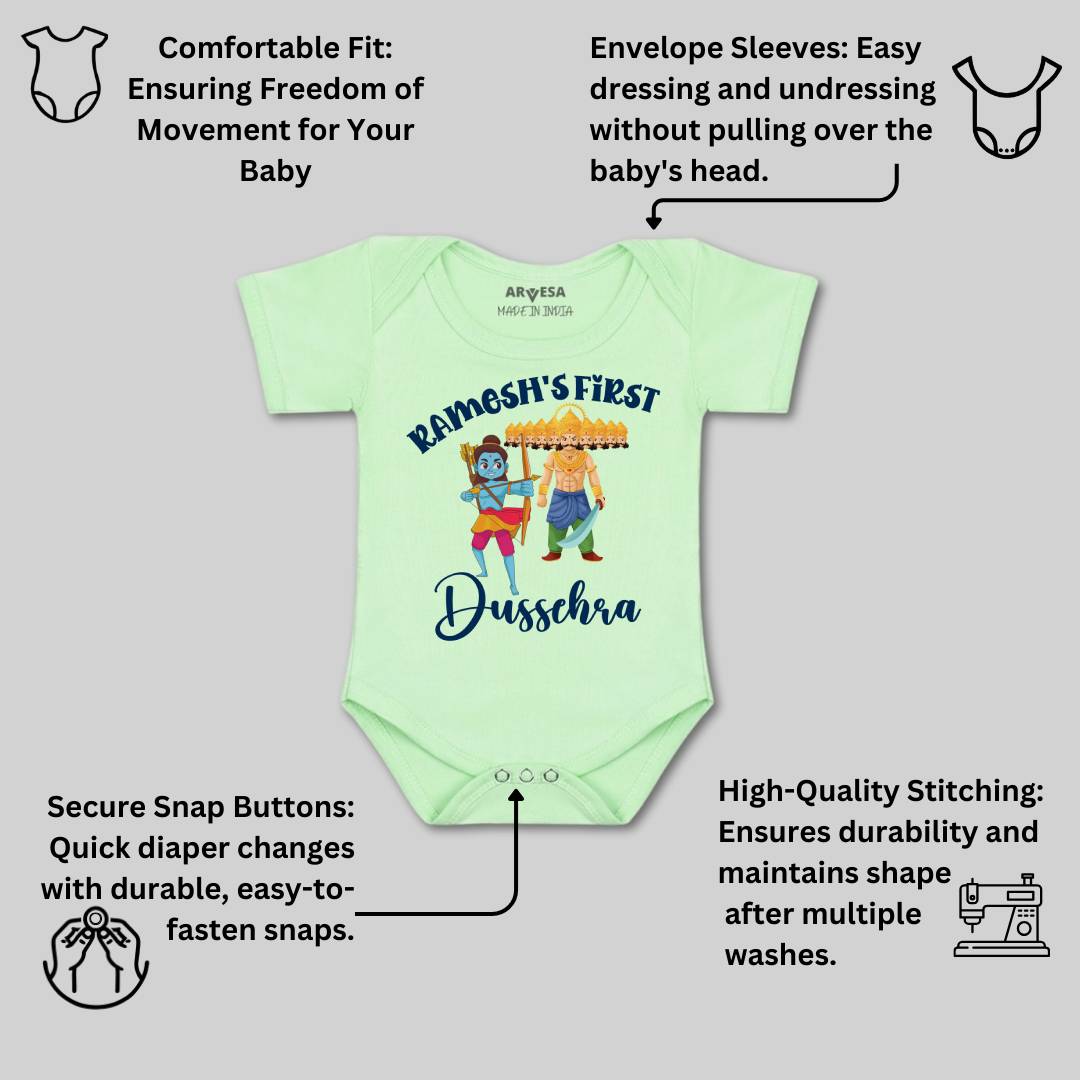 Arvesa My First Dussehra Baby Boy & Girl Dress