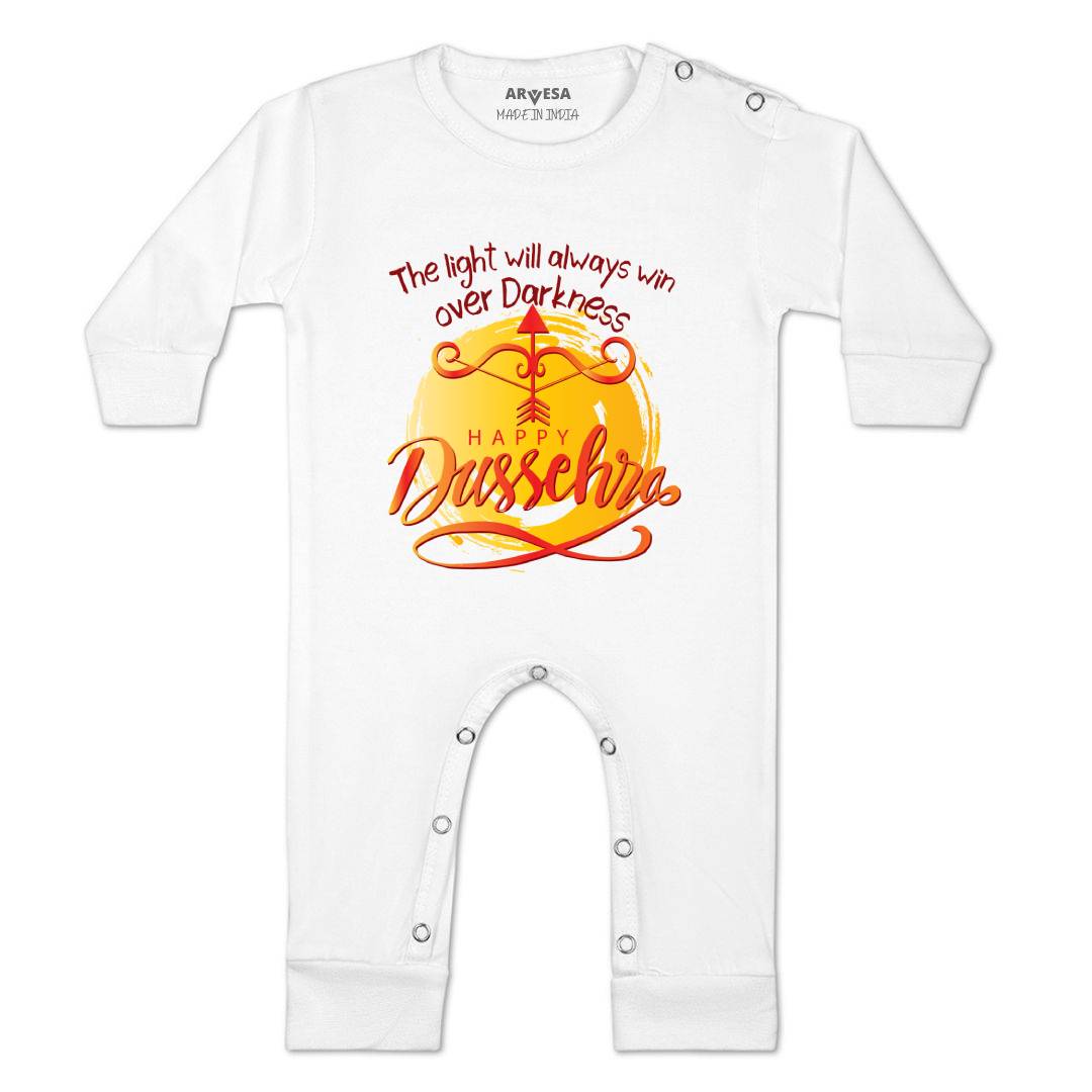 Arvesa Design-1084 Dussehra Navratri Durga My First Baby Boy and Baby Girl Dress .