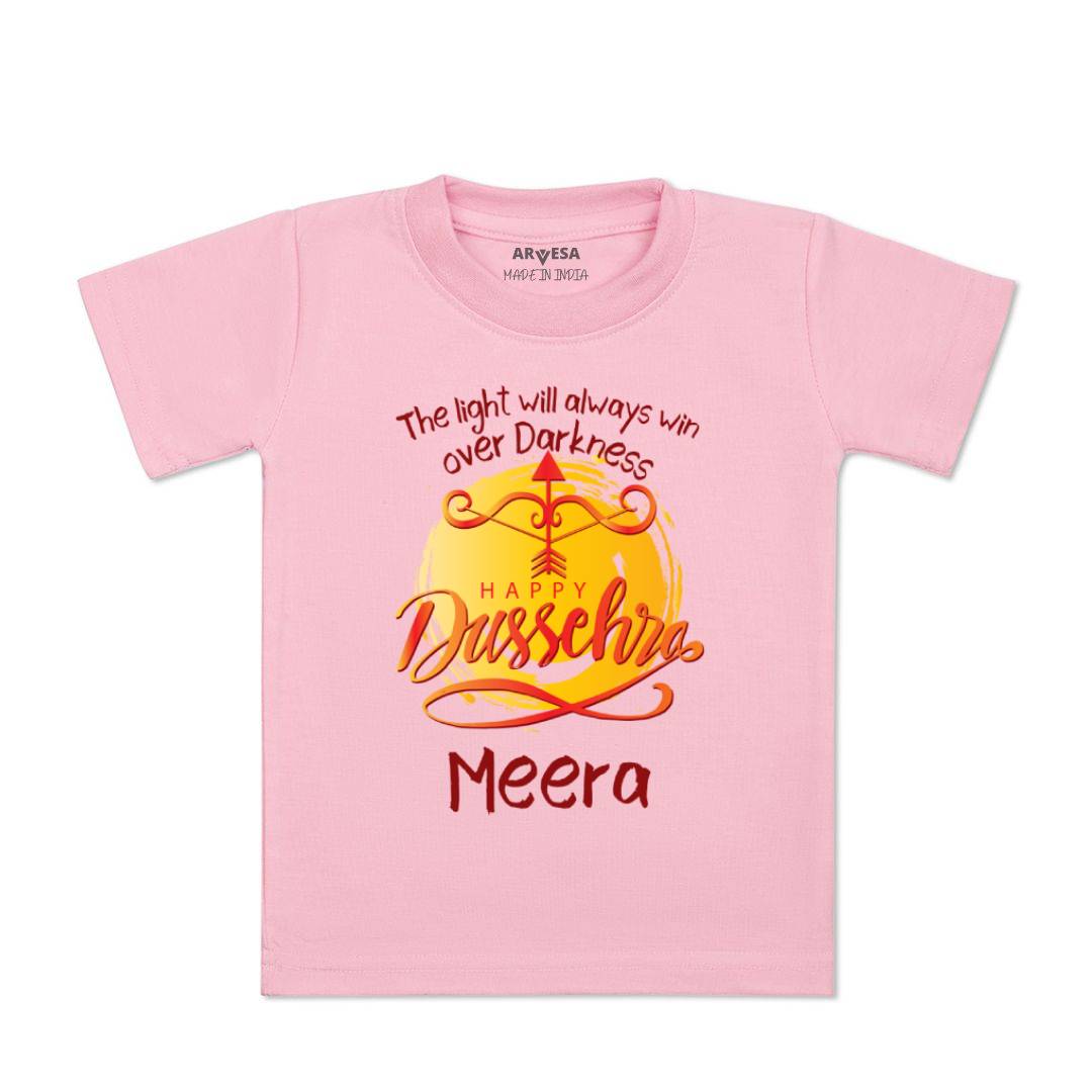 Arvesa Happy Dussehra Baby Boy & Girl Dress