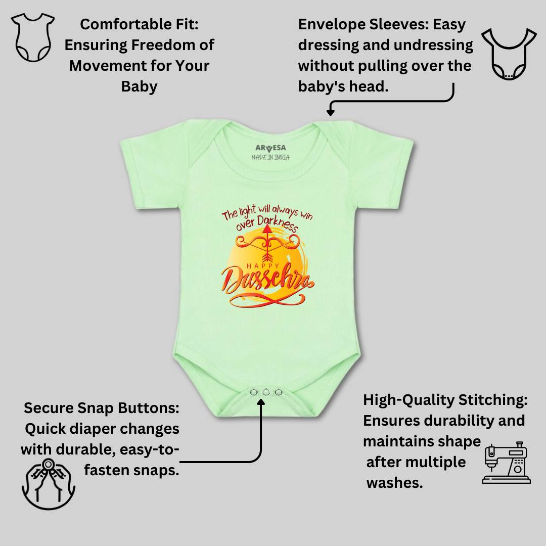 Arvesa Design-1084 Dussehra Navratri Durga My First Baby Boy and Baby Girl Dress .