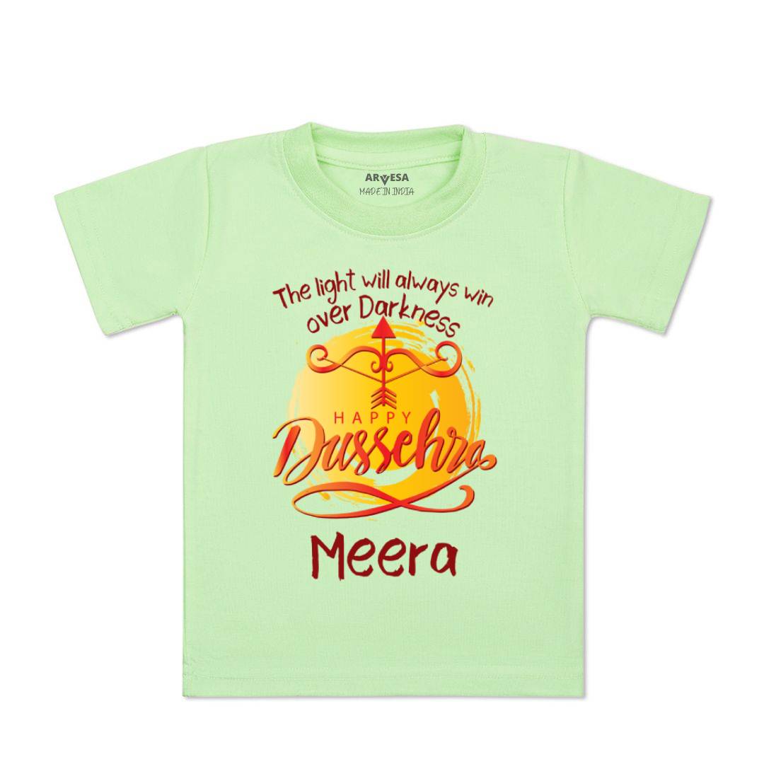 Arvesa Happy Dussehra Baby Boy & Girl Dress