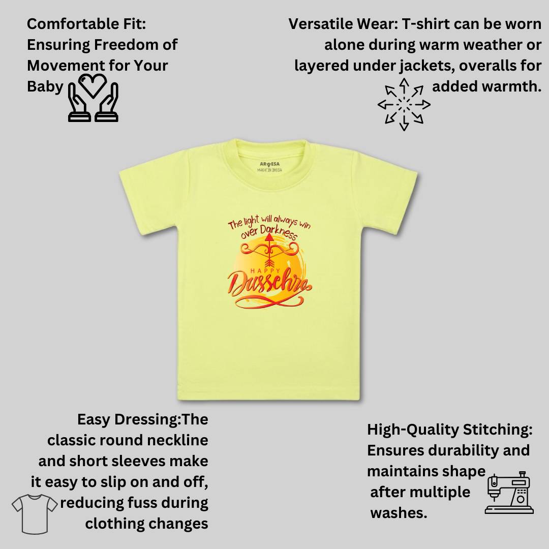 Arvesa Design-1084 Dussehra Navratri Durga My First Baby Boy and Baby Girl Dress .