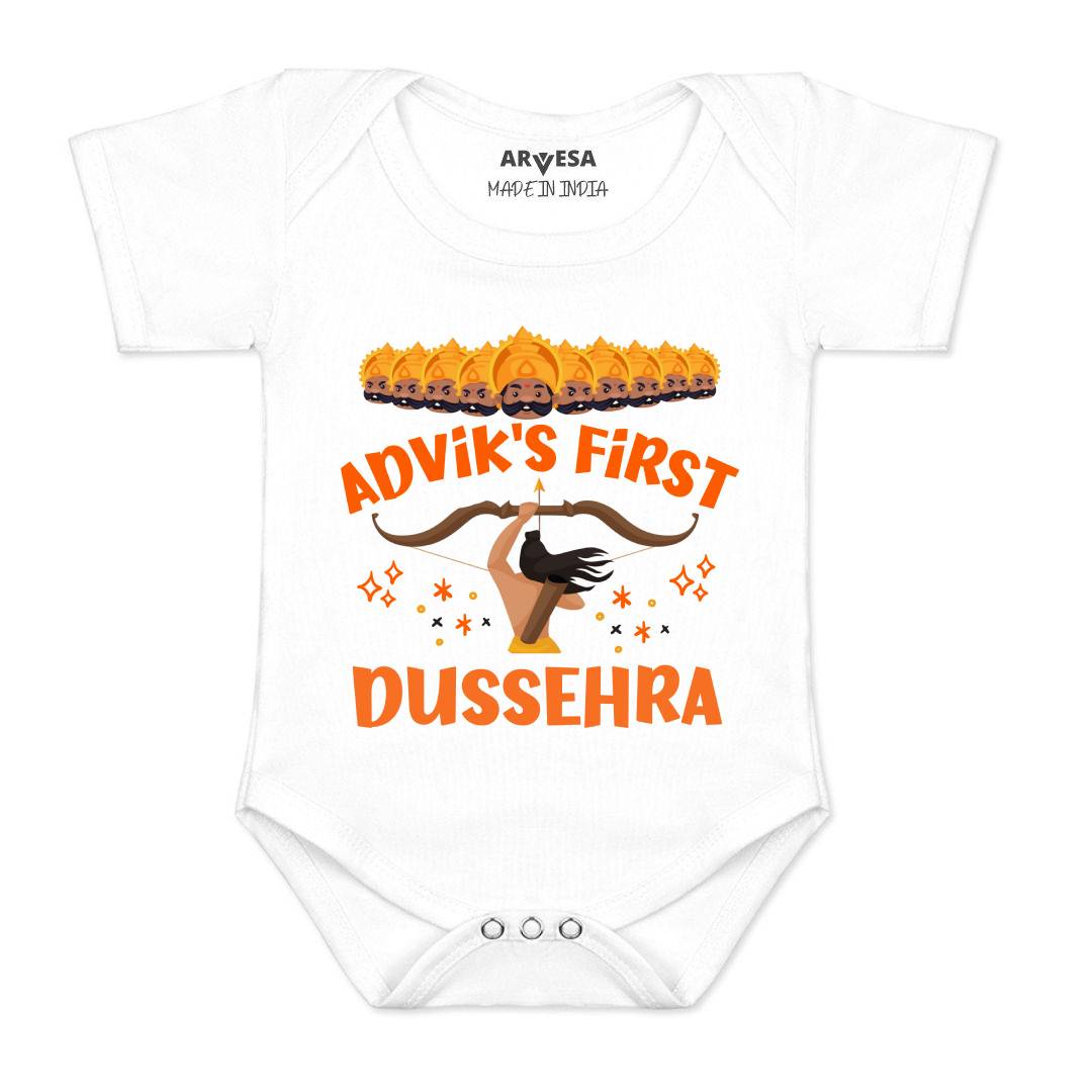 Arvesa My First Dussehra Baby Boy & Girl Dress