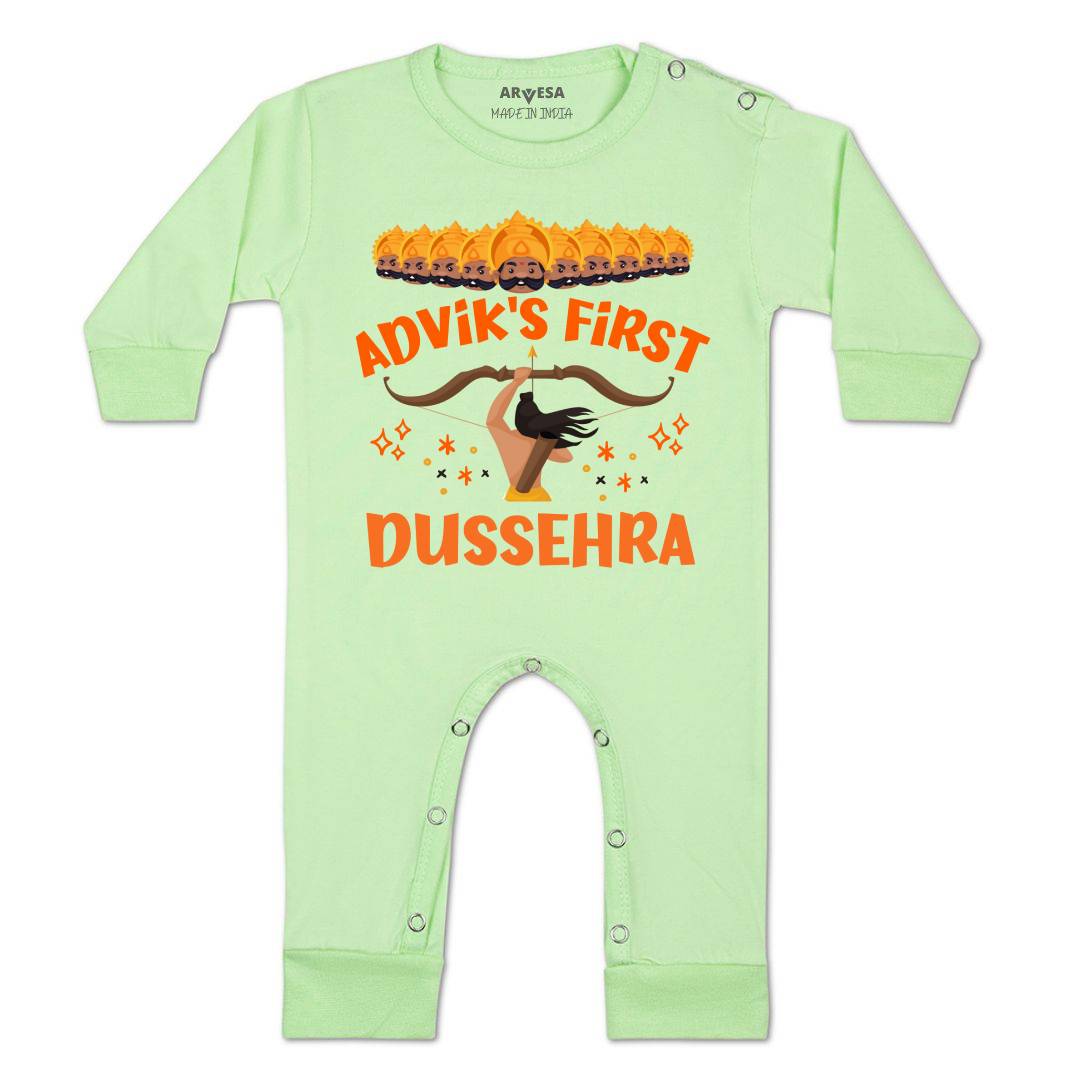 Arvesa My First Dussehra Baby Boy & Girl Dress