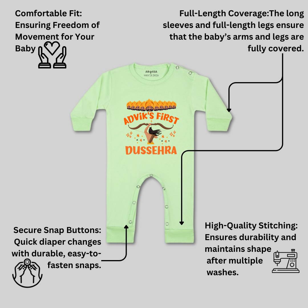 Arvesa My First Dussehra Baby Boy & Girl Dress