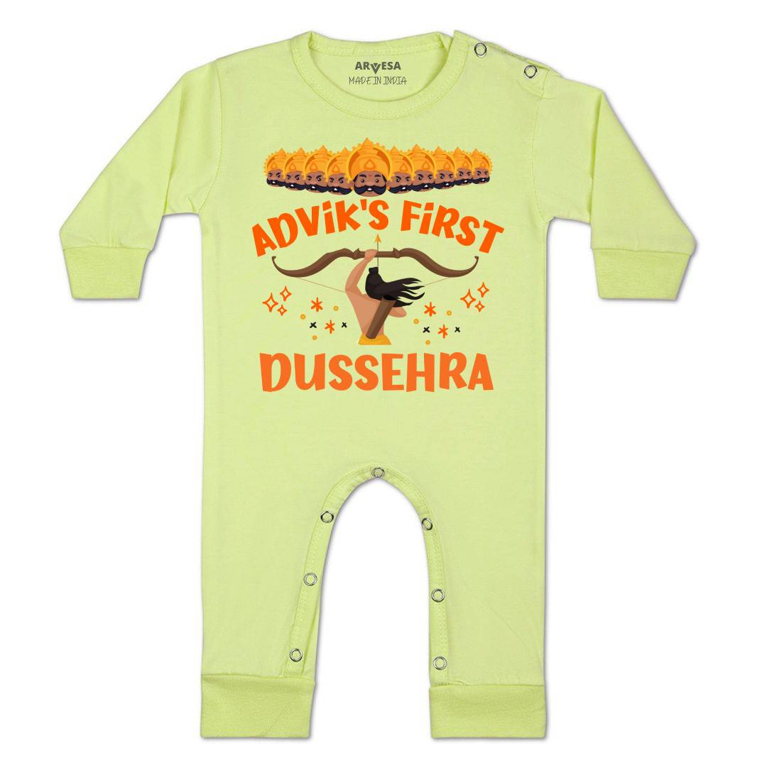 Arvesa My First Dussehra Baby Boy & Girl Dress