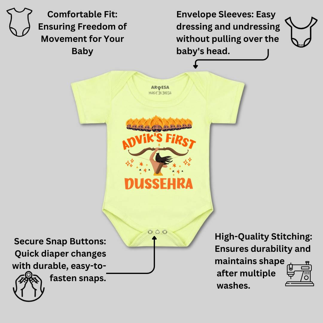 Arvesa My First Dussehra Baby Boy & Girl Dress