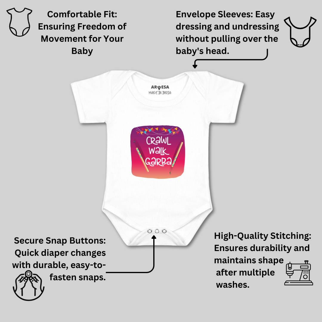 Arvesa Design-1090 Dussehra Navratri Durga My First Baby Boy and Baby Girl Dress .