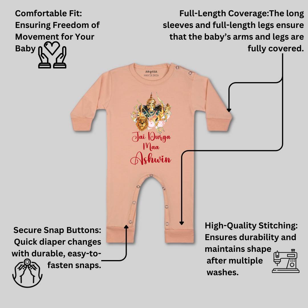 Arvesa Jai Durga Maa Baby Boy & Girl Dress