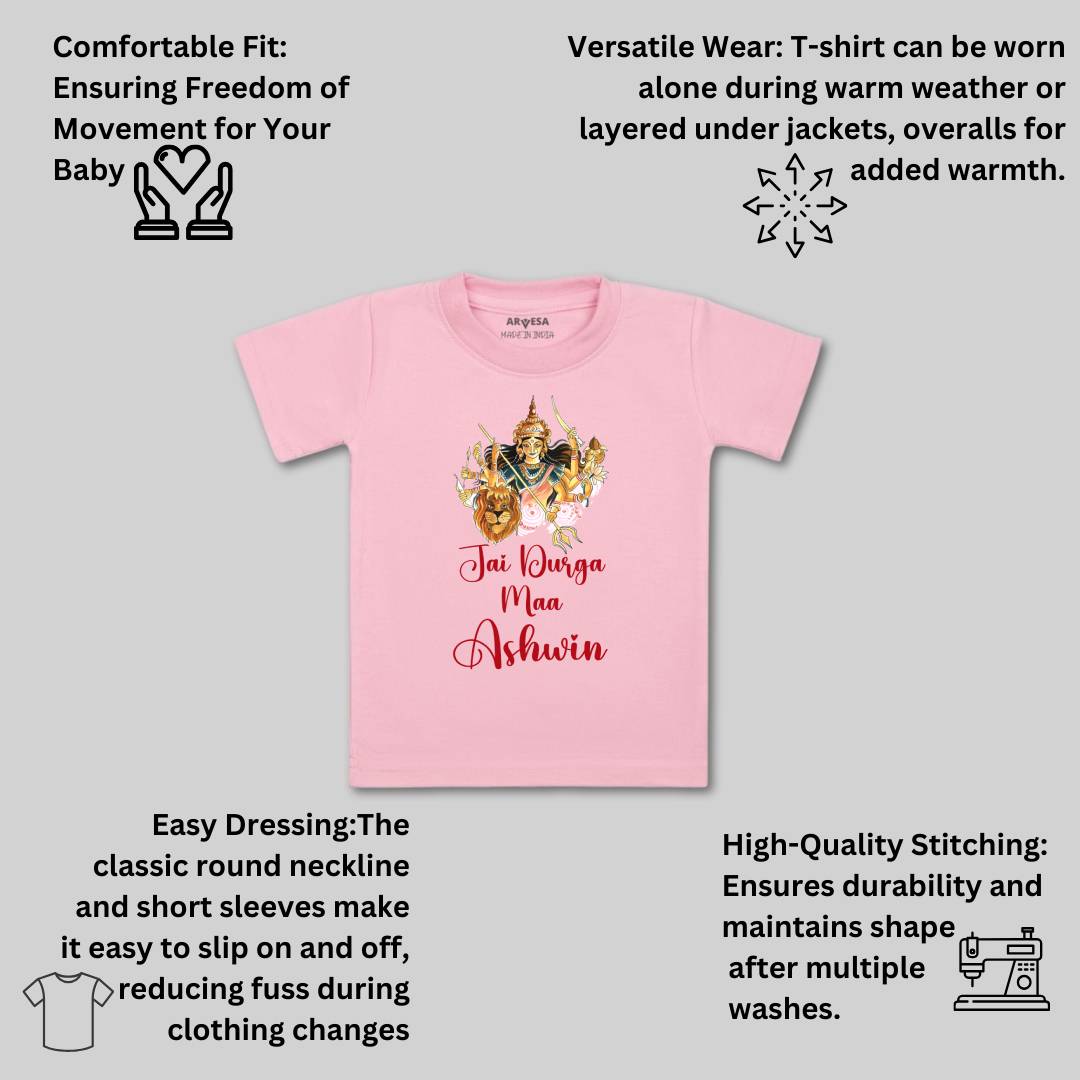 Arvesa Jai Durga Maa Baby Boy & Girl Dress