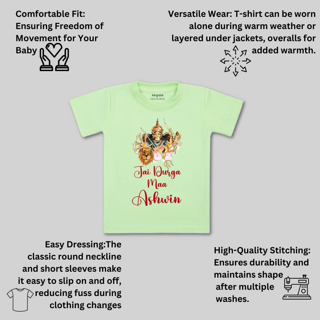 Arvesa Jai Durga Maa Baby Boy & Girl Dress