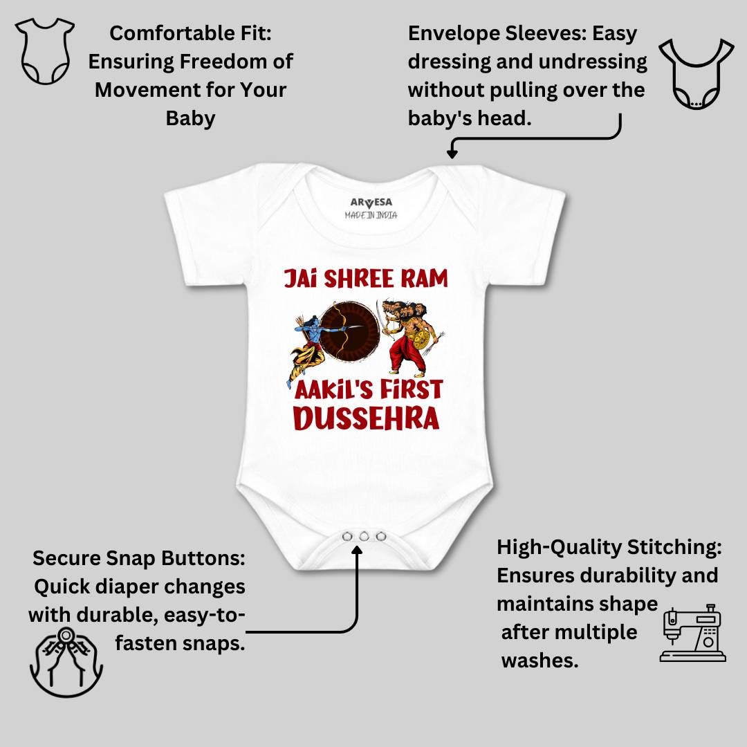 Arvesa My First Dussehra Baby Boy & Girl Dress
