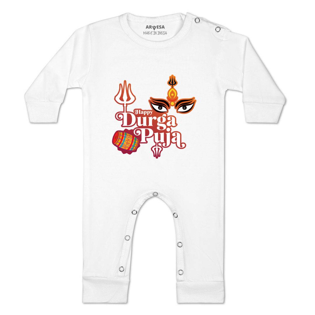 Arvesa Design-1099 Dussehra Navratri Durga My First Baby Boy and Baby Girl Dress .